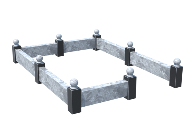 Цоколи на могилу в Воронеже | Цоколь на могилу №0031