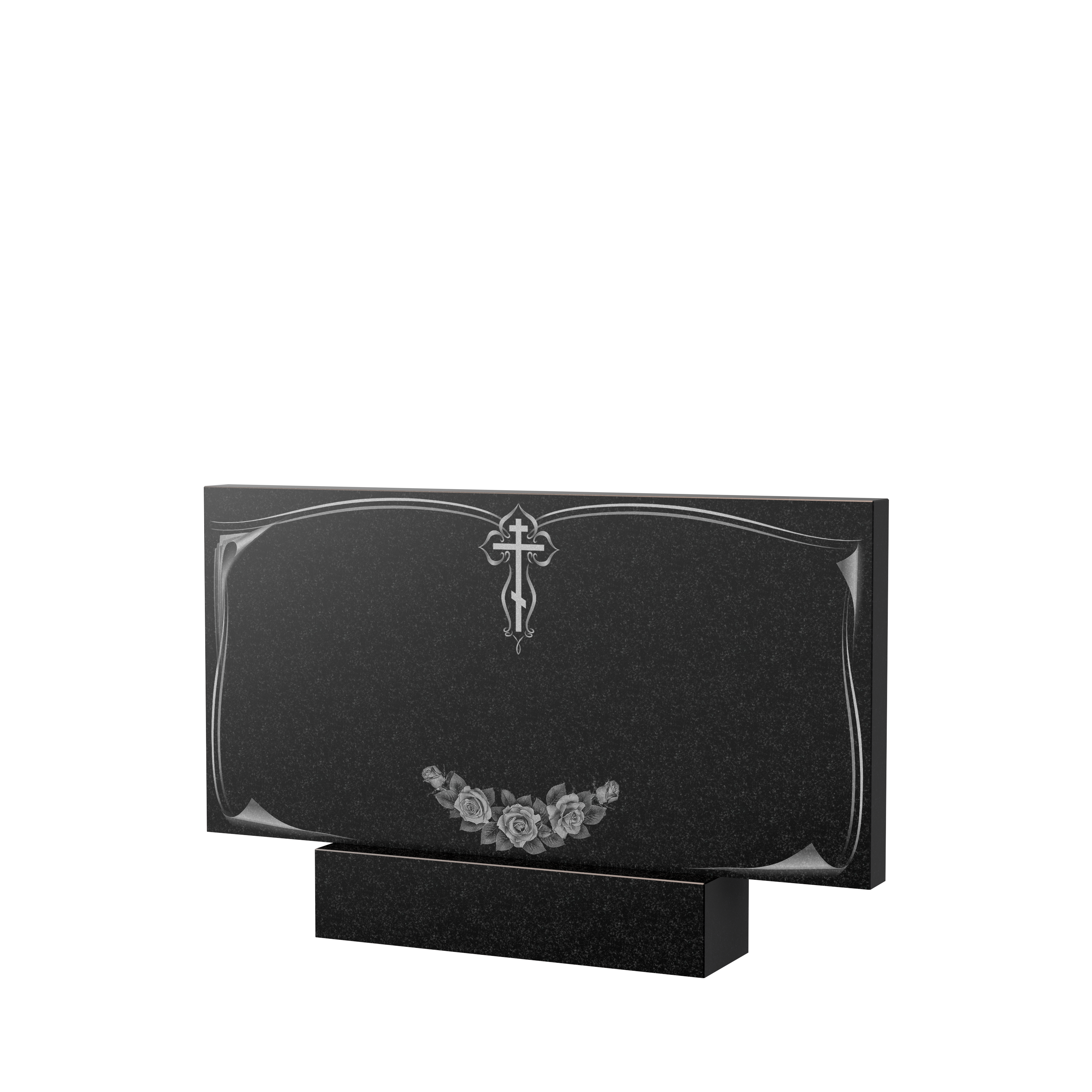 Художественное оформление памятника в Воронеже | Художественное оформление на гранитную стелу, рисунок ГХО-001