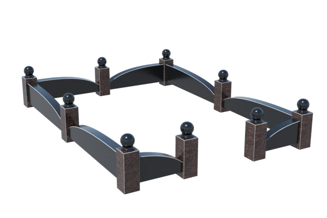 Цоколи на могилу в Воронеже | Цоколь на могилу №0044