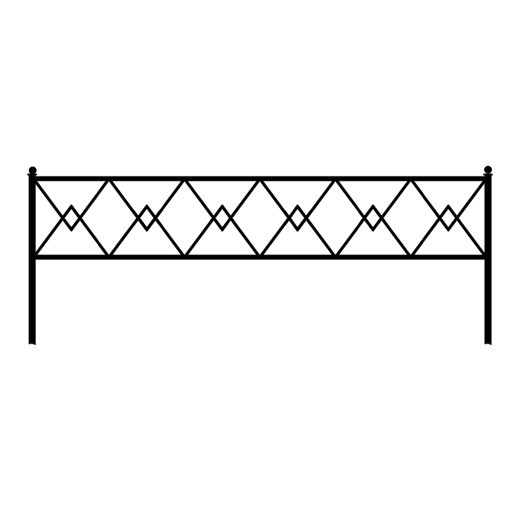 Кованые изделия в Воронеже | Кованая оградка ОГ.002