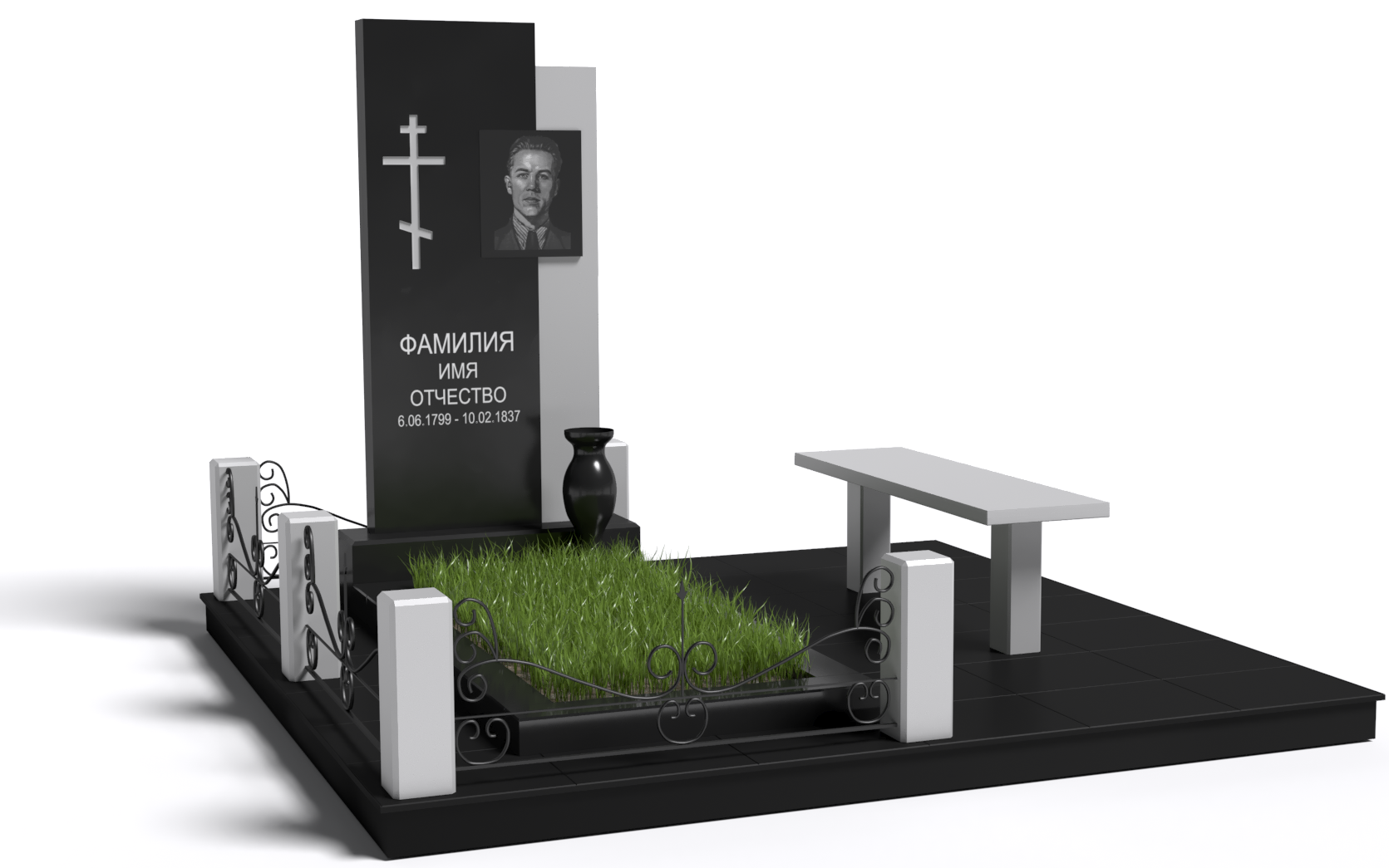 Одинарные мемориальные комплексы в Воронеже | Мемориальный комплекс №11