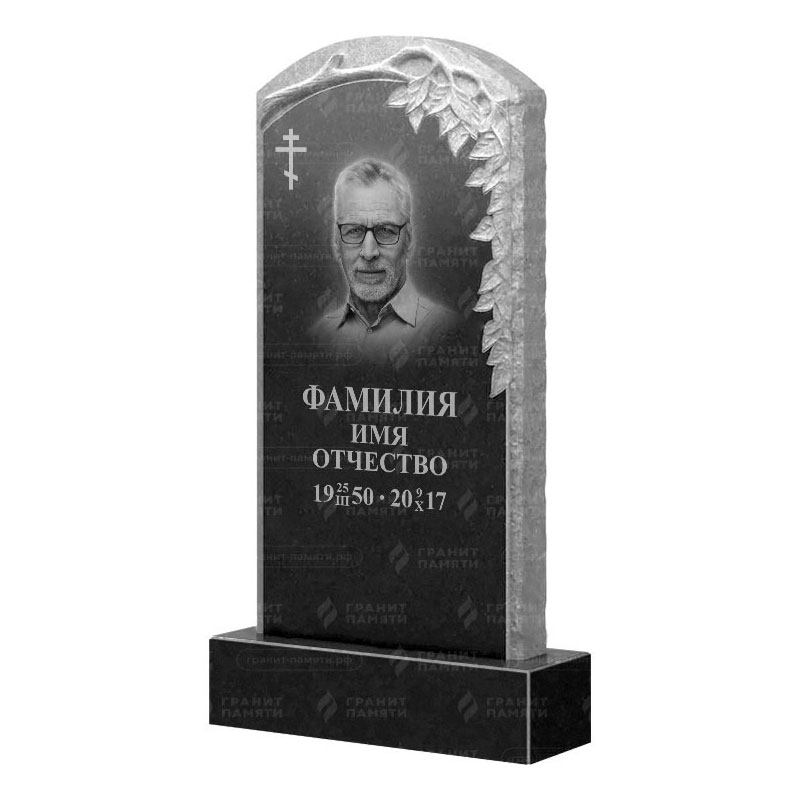 Памятники из гранита с деревом в Воронеже | Гранитный памятник ФГ-107