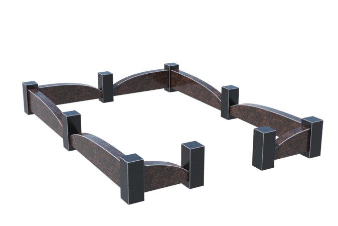 Цоколи на могилу в Воронеже | Цоколь на могилу №0042