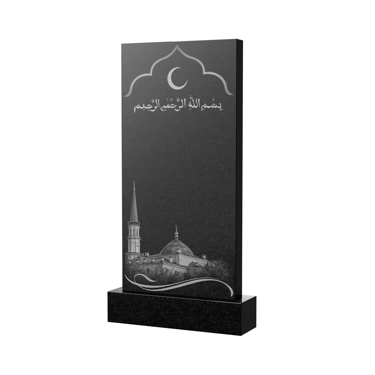 Художественное оформление памятника в Воронеже | Художественное оформление на гранитную стелу, рисунок ВХО-037