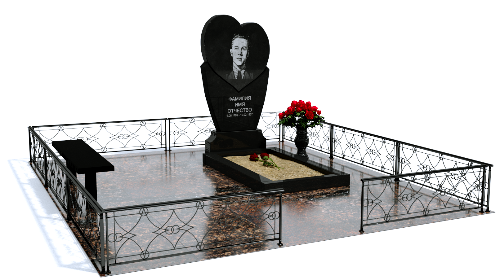 Одинарные мемориальные комплексы в Воронеже | Мемориальный комплекс №2