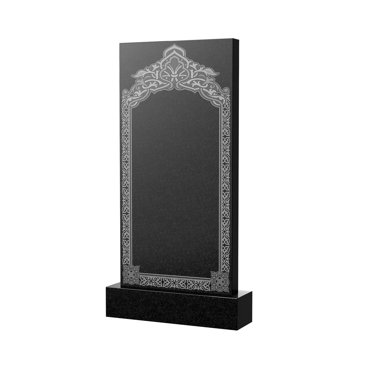 Художественное оформление памятника в Воронеже | Художественное оформление на гранитную стелу, рисунок ВХО-044