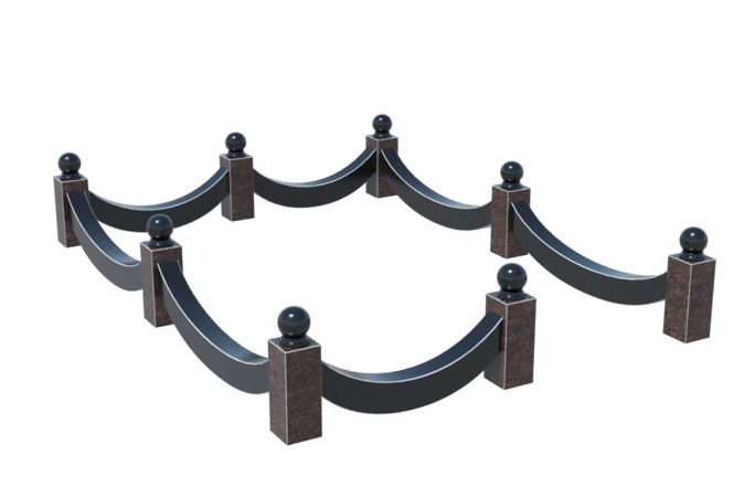 Цоколи на могилу в Воронеже | Цоколь на могилу №0026