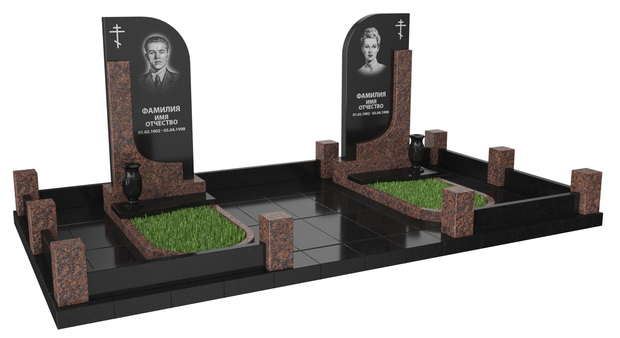 Двойные мемориальные комплексы в Воронеже | Мемориальный комплекс №22