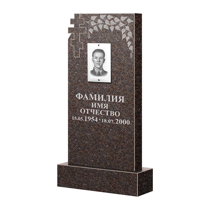 Гранитные памятники в Воронеже | Памятник из гранита Карел Brown ФГЦ-202