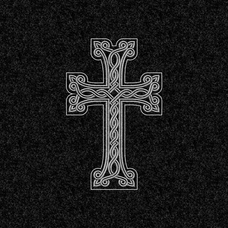Символы веры | Рисунок армянский крест хачкар, РС-012