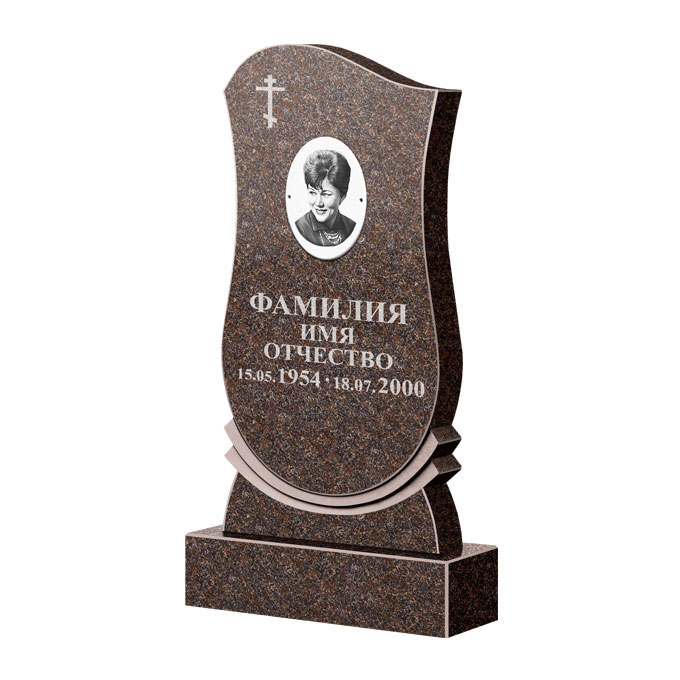 Гранитные памятники в Воронеже | Памятник из гранита Карел Brown ФГЦ-056
