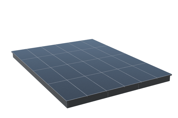 Площадки на могилу в Воронеже | Площадка с вертикальной (10 см) облицовкой гранитом Габбро