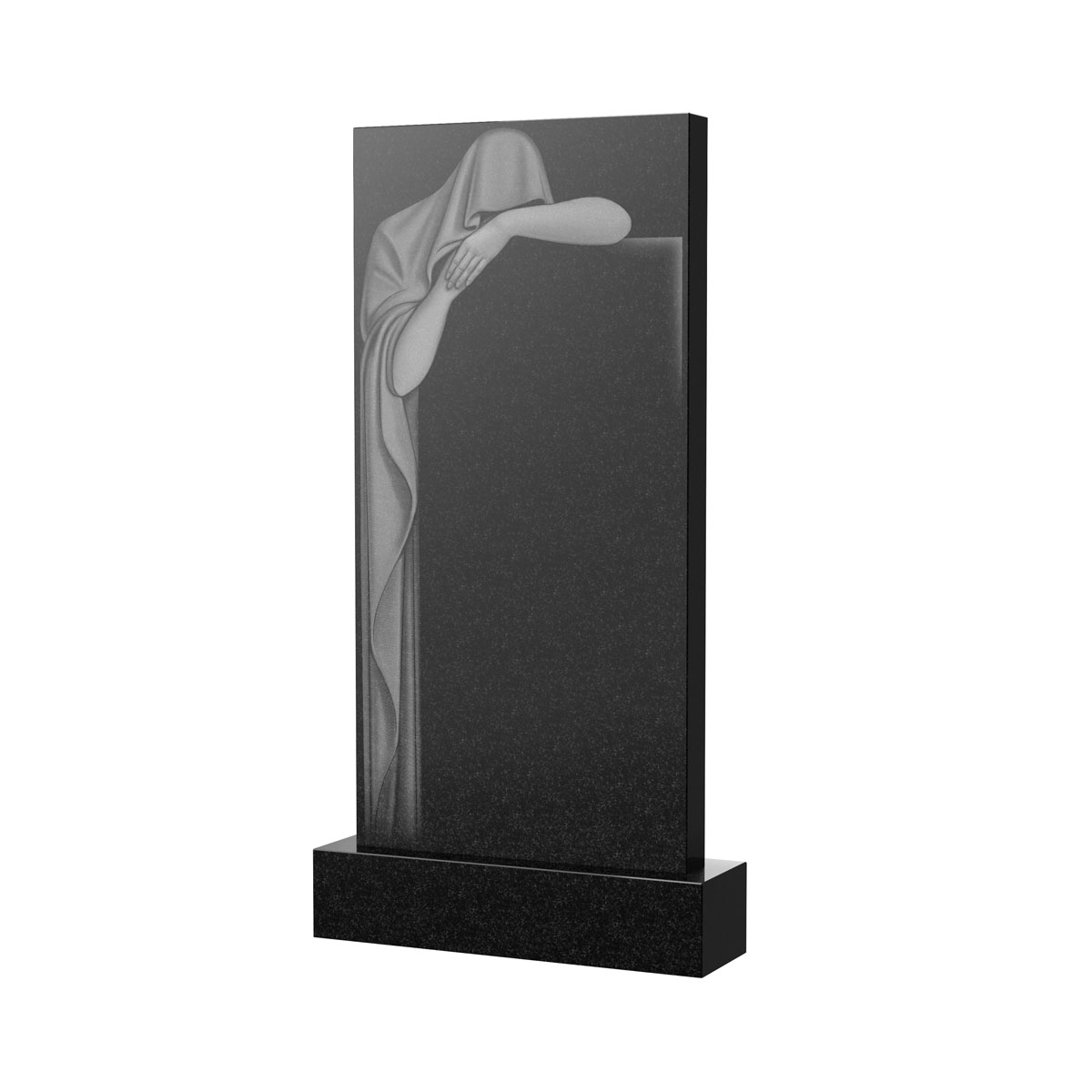 Художественное оформление памятника в Воронеже | Художественное оформление на гранитную стелу, рисунок ВХО-036