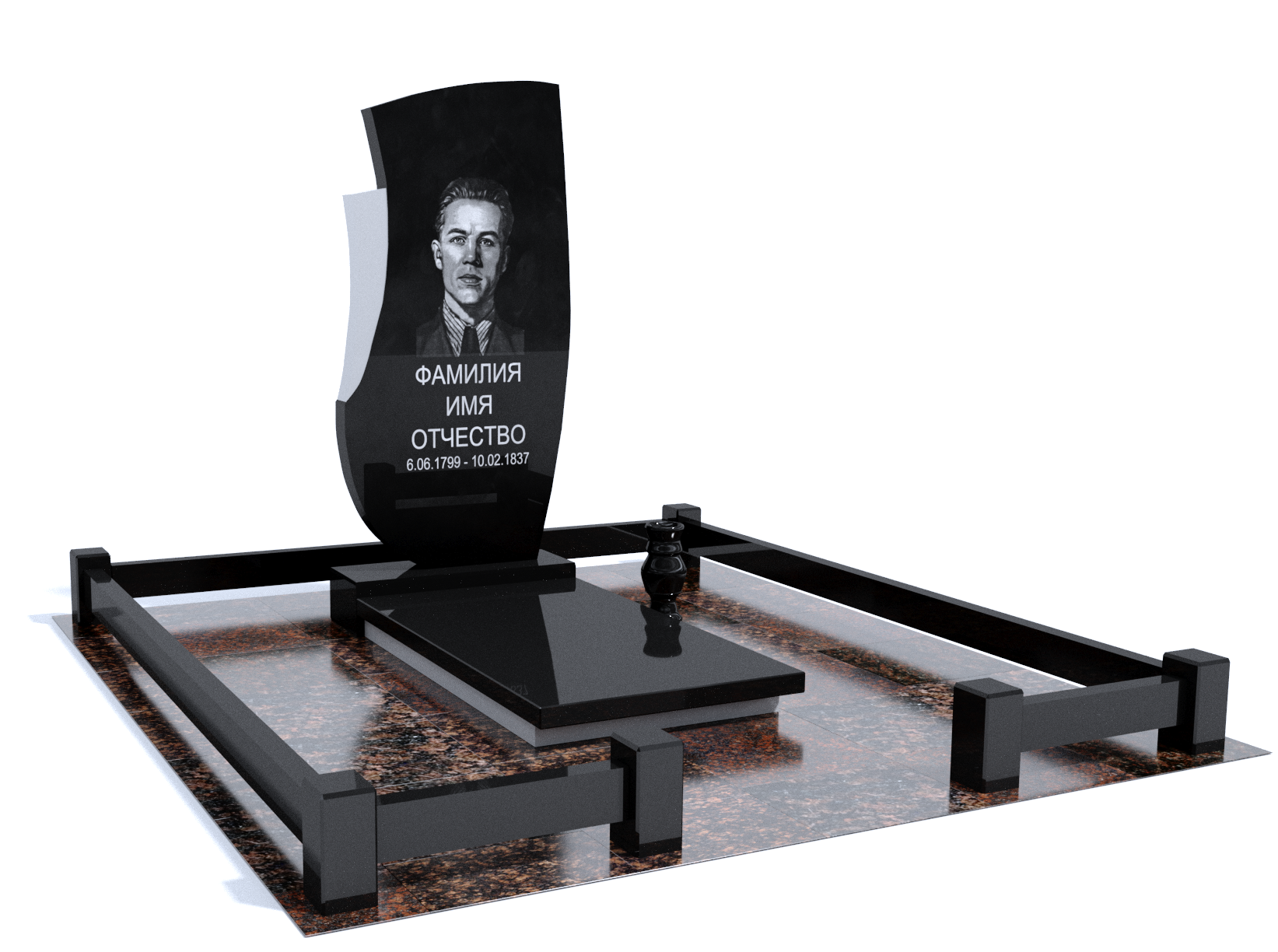 Одинарные мемориальные комплексы в Воронеже | Мемориальный комплекс №7