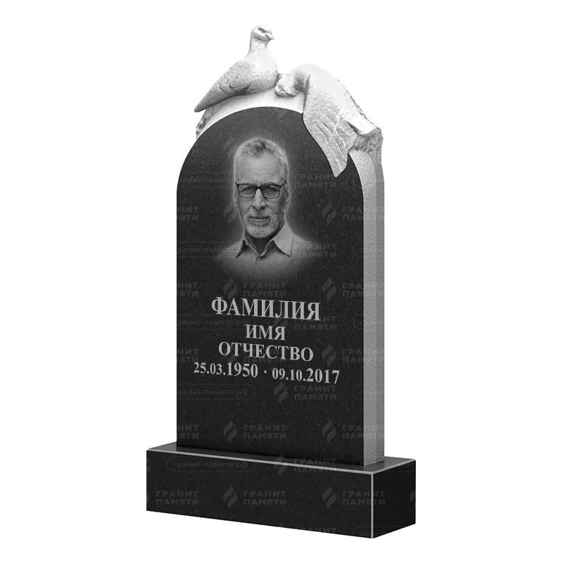 Памятники из гранита с птицами в Воронеже | Гранитный памятник ФГ-109
