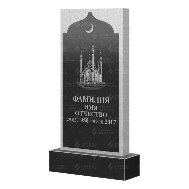 Мусульманские памятники на могилу в Воронеже | Гранитный памятник ФГ-167