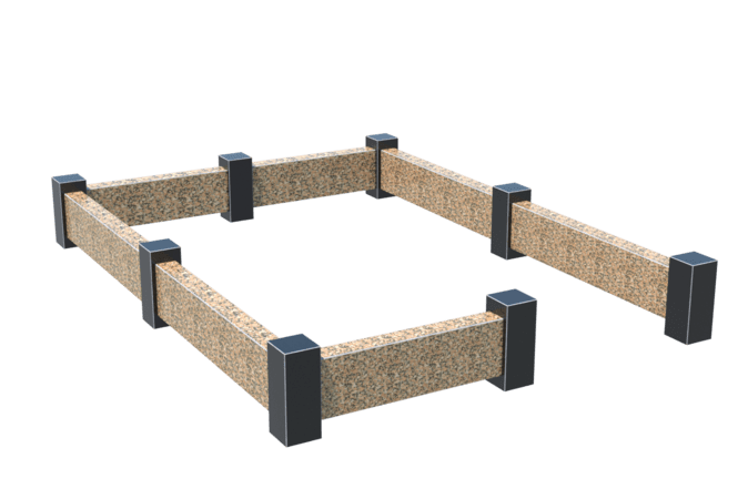 Цоколи на могилу в Воронеже | Цоколь на могилу №0037