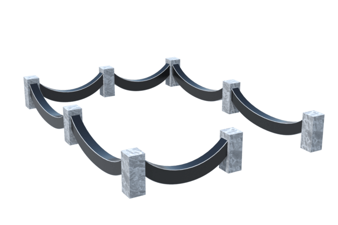 Цоколи на могилу в Воронеже | Цоколь на могилу №0023