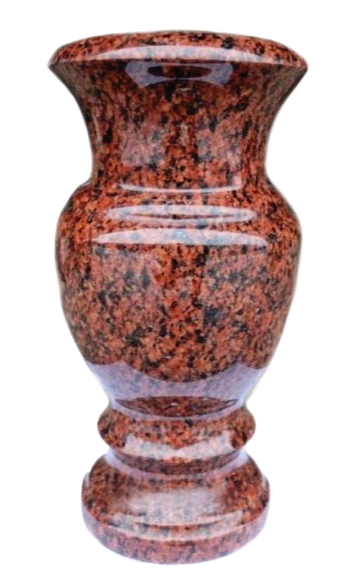 Вазы из камня в Воронеже | Ваза гранитная «Цветная»