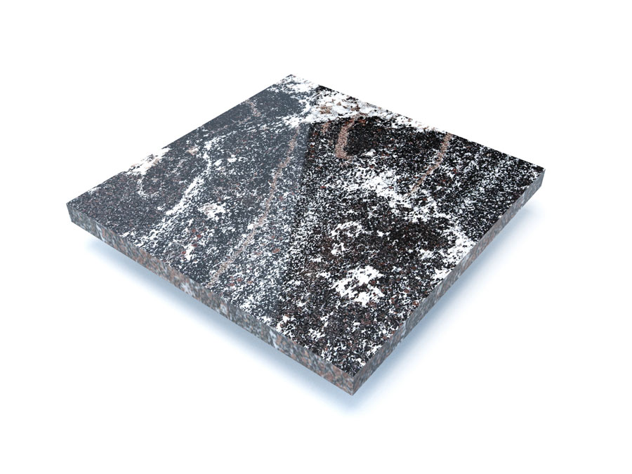 Плитка для облицовки памятников в Воронеже | Гранитная плитка «Амфиболит»