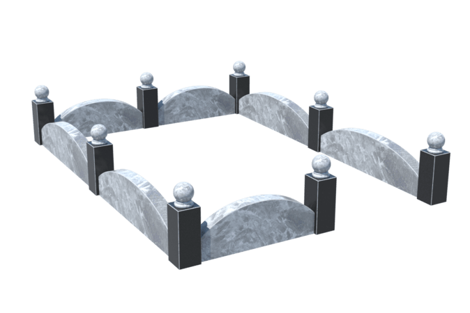 Цоколи на могилу в Воронеже | Цоколь на могилу №0003