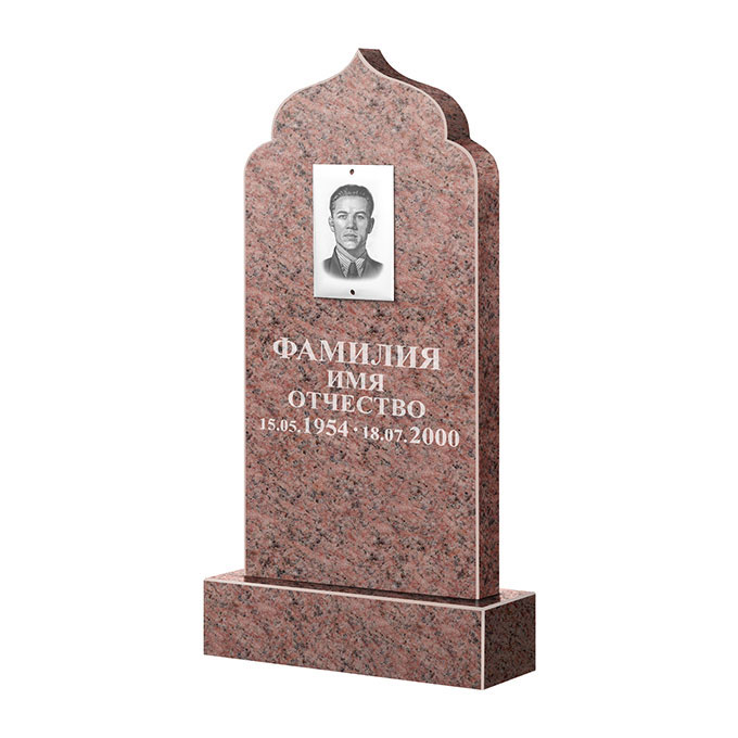 Гранитные памятники в Воронеже | Памятник из гранита Розалия Pink ФГЦ-037