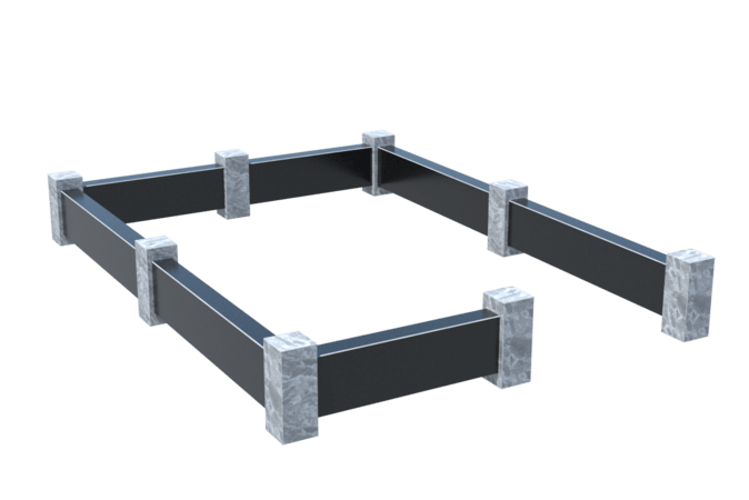 Цоколи на могилу в Воронеже | Цоколь на могилу №0032