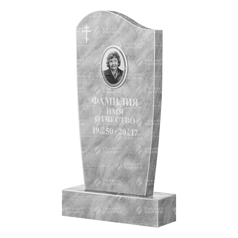 Бюджетные памятники в Воронеже | Мраморный памятник ФМ-031