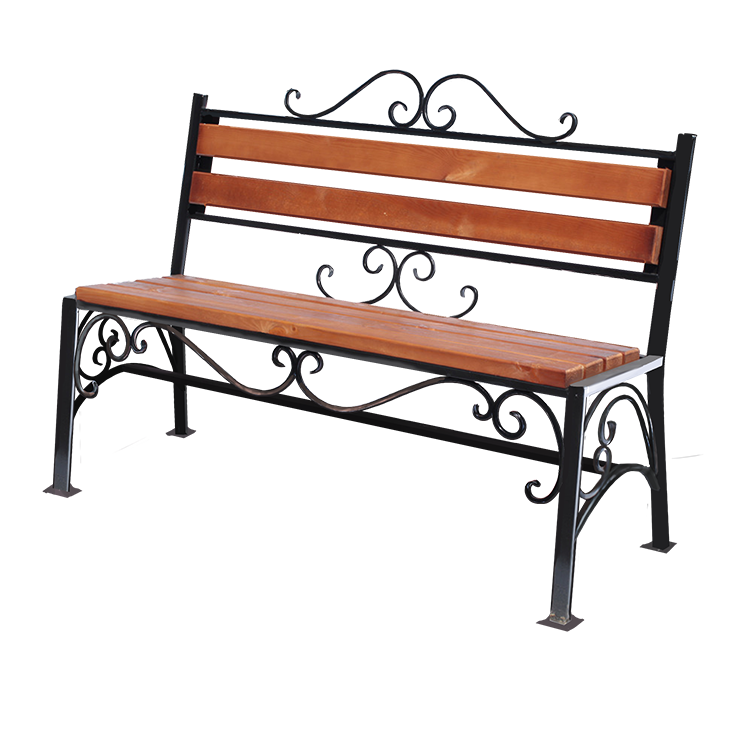 Кованые изделия в Воронеже | Кованая скамейка СТ.006