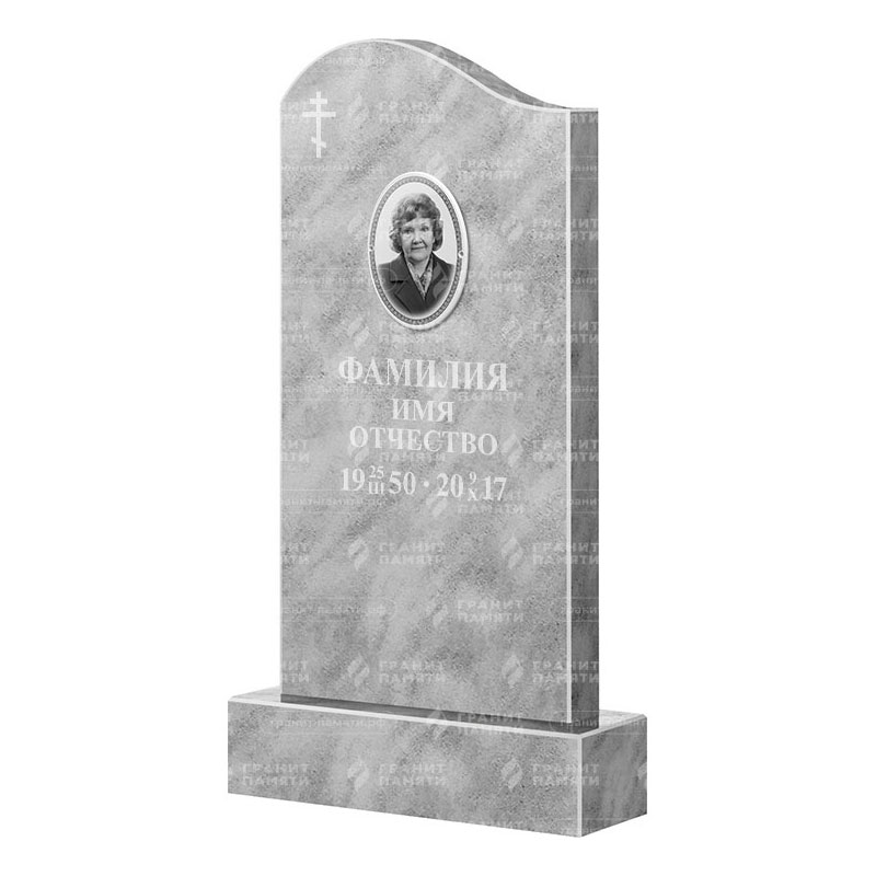 Бюджетные памятники в Воронеже | Мраморный памятник ФМ-030