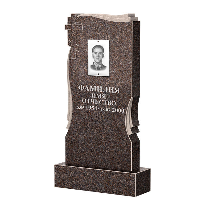 Гранитные памятники в Воронеже | Памятник из гранита Карел Brown ФГЦ-185