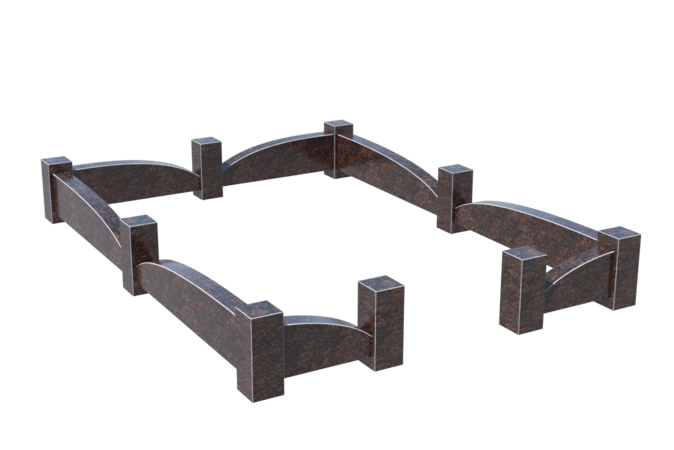 Цоколи на могилу в Воронеже | Цоколь на могилу №0043