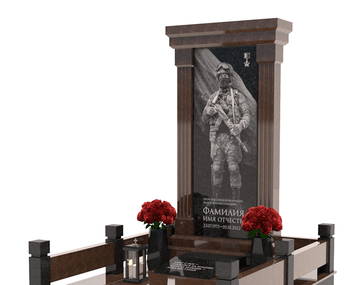 Памятники из гранита военным в Воронеже