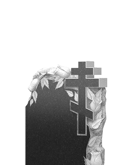 Памятники из гранита с цветами в Воронеже